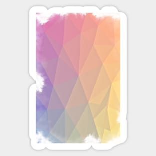 Abstract Polygons Sticker